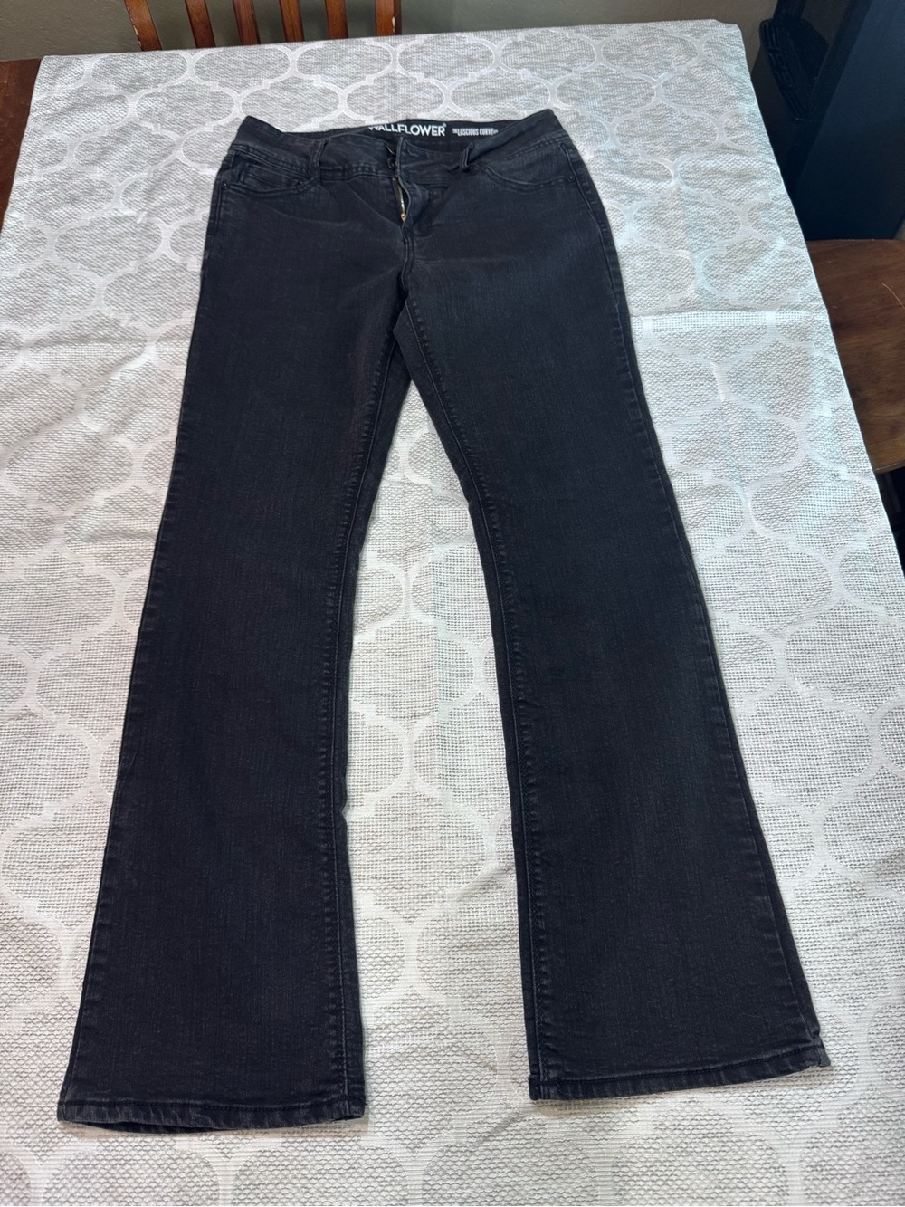 Wallflower Black Boot Cut Denim Jeans